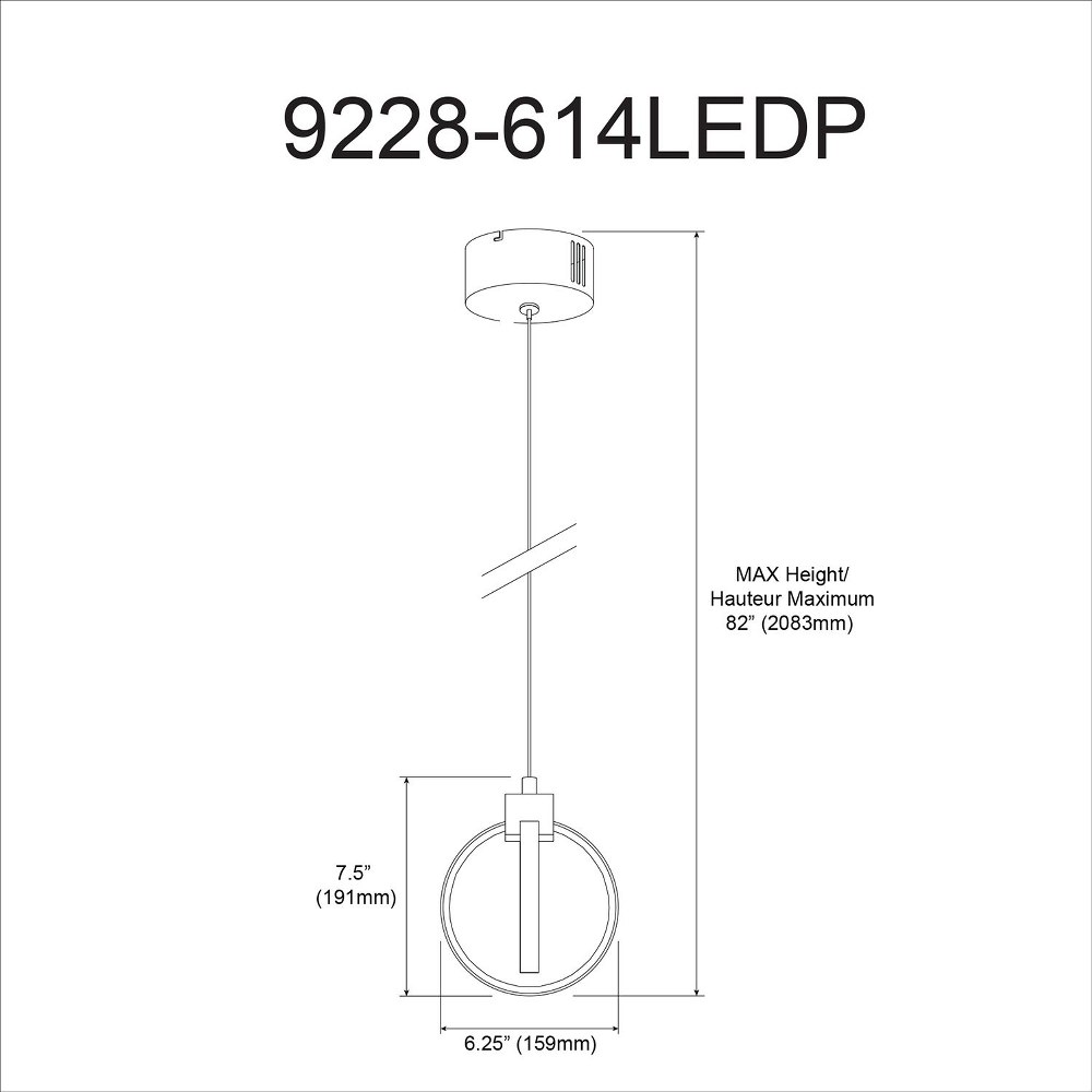 9228-614LEDP-MB