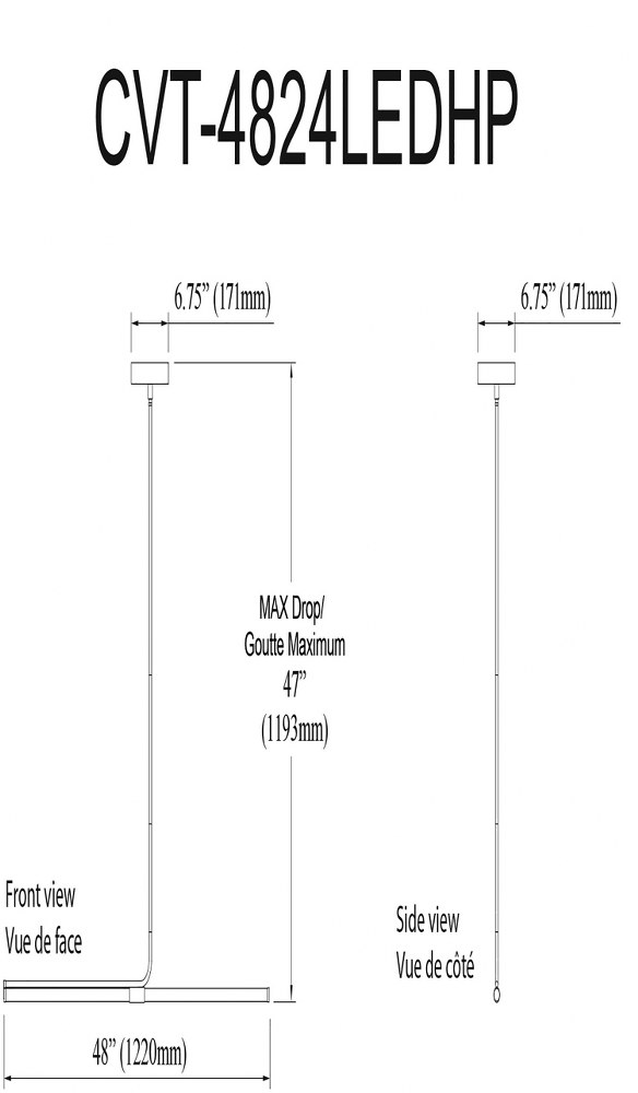 CVT-4824LEDHP-MB
