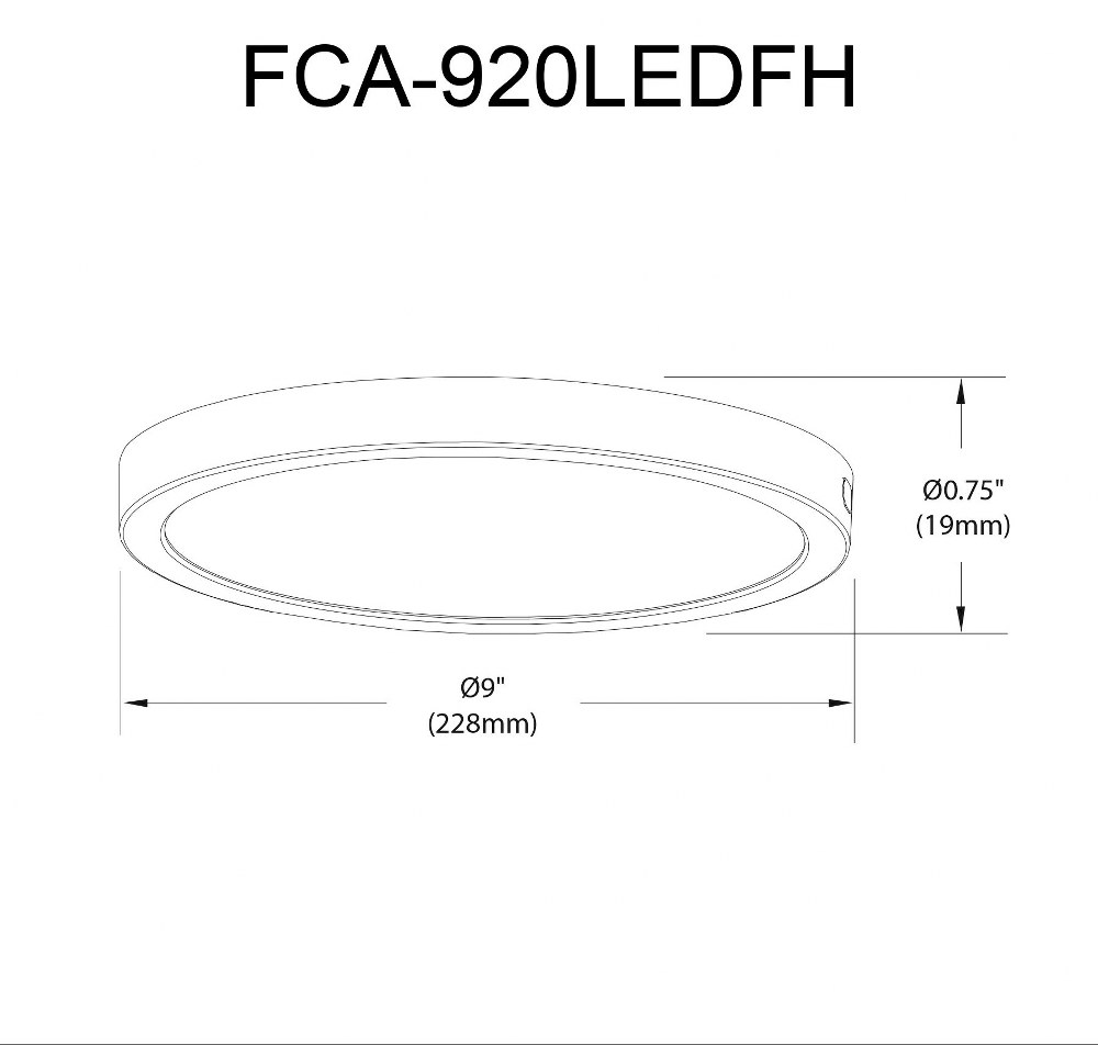 FCA-920LEDFH-MW