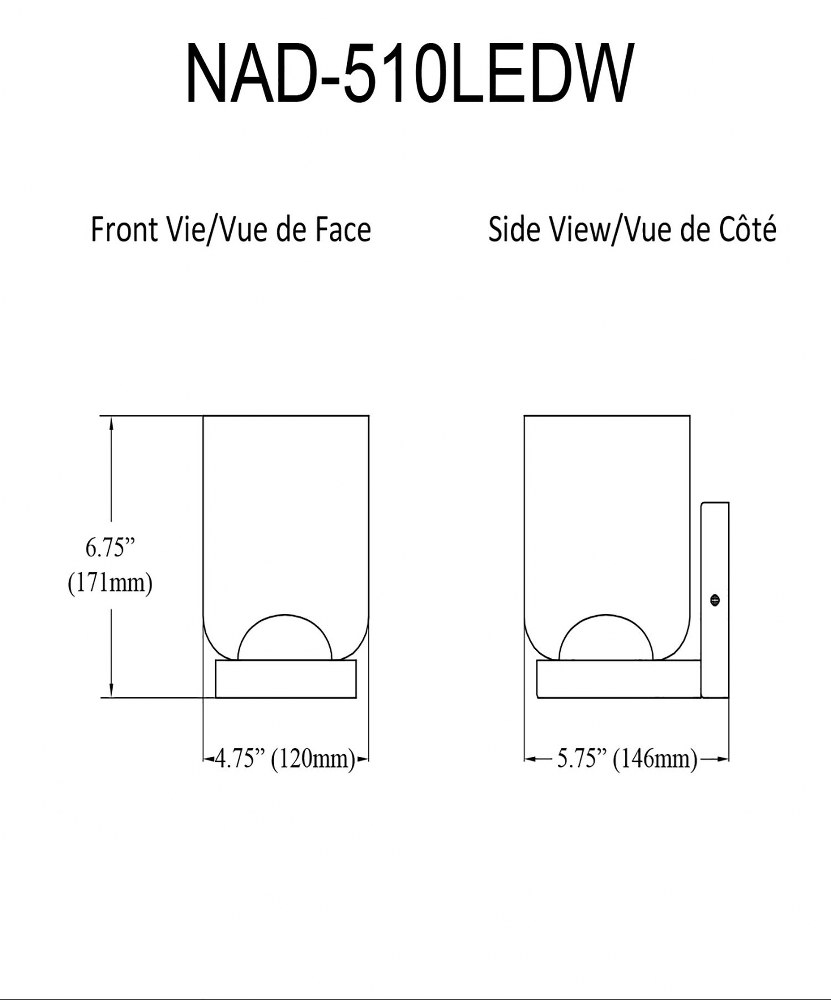 NAD-510LEDW-MB