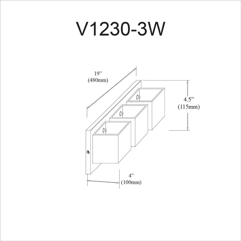 V1230-1W-MB