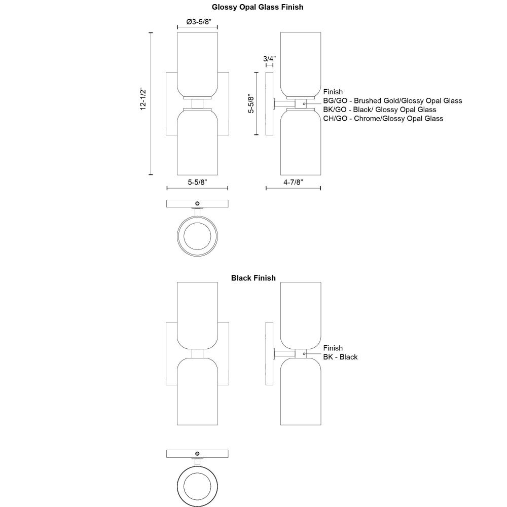 WS57712-BK/GO